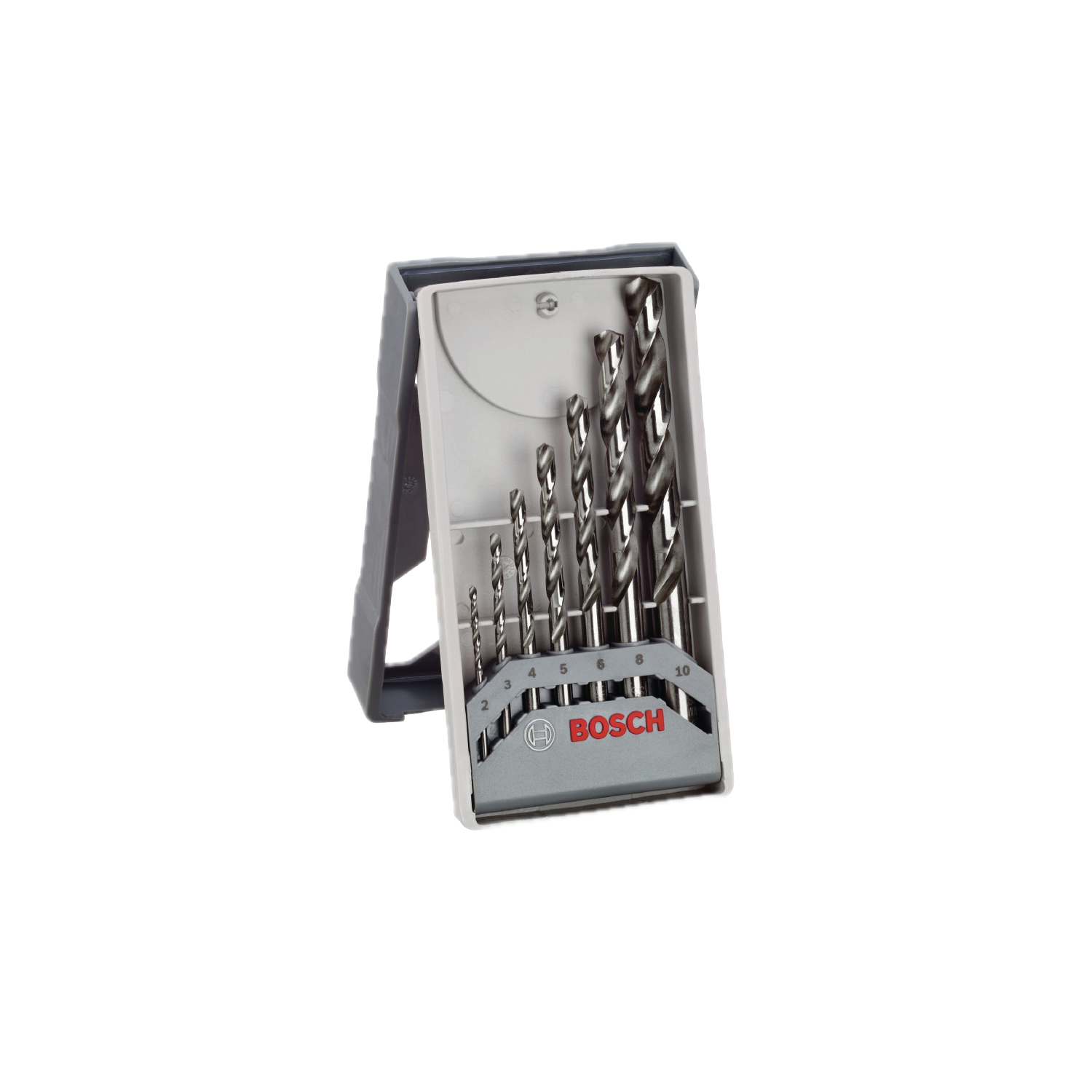 Präzises Bosch HSS-Metallbohrer-Set (2–10 mm) für E-Bike-Umbau & Rahmenmontage. Ideal für Akkuhalter/Nietmuttern. Anleitung: Pilotbohrung, stufenweise aufbohren, Schneidöl, entgraten.
